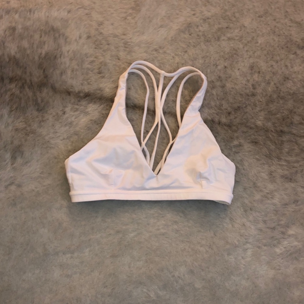 White Lululemon Sportsbra
